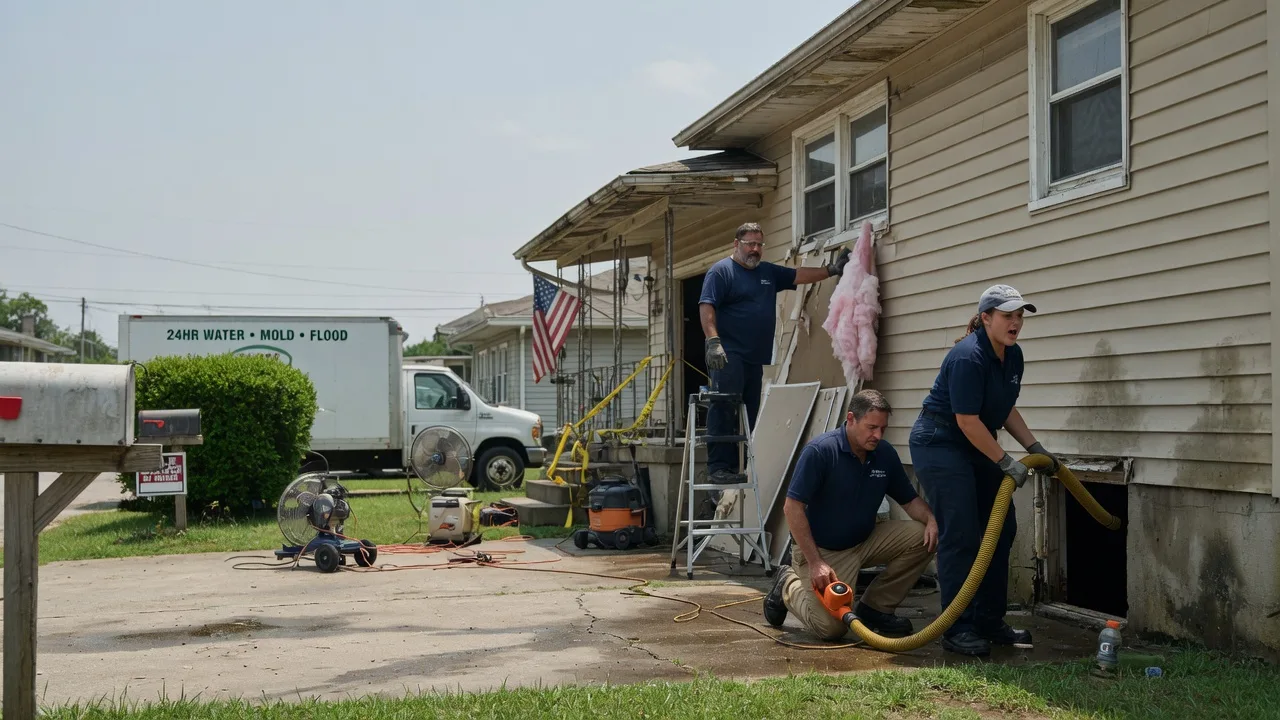 Water Damage Repair in East Saint Louis, IL near me